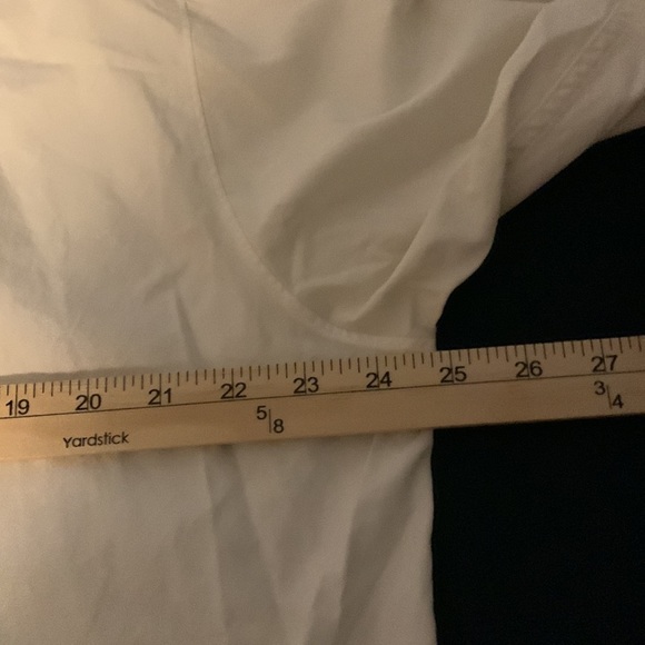 Faconnable Women’s Long Sleeve Button Down Shirt Size XL White - Picture 3 of 6